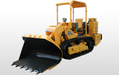 Side Dumping Rock Loader